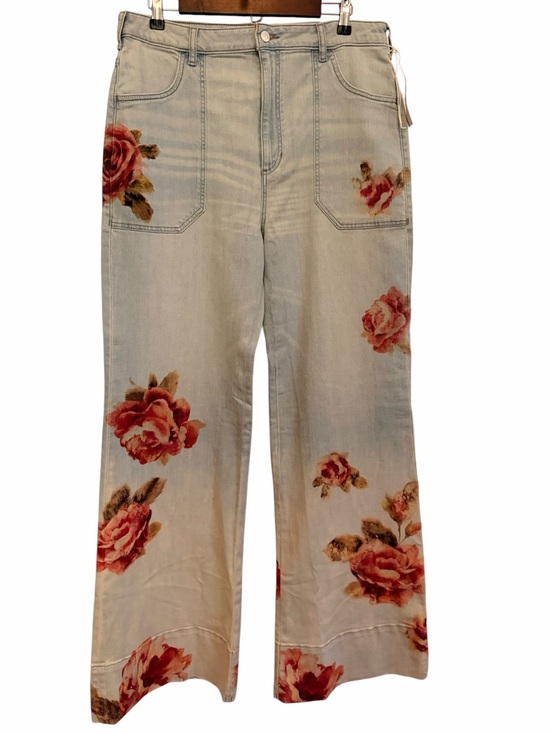Pilcro Denim - Anthropologie Pilcro The Rylan Relaxed High-Rise Flare Jeans Size 32 Tall NWT